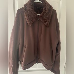 Fleece Lined Bomber Jacket
